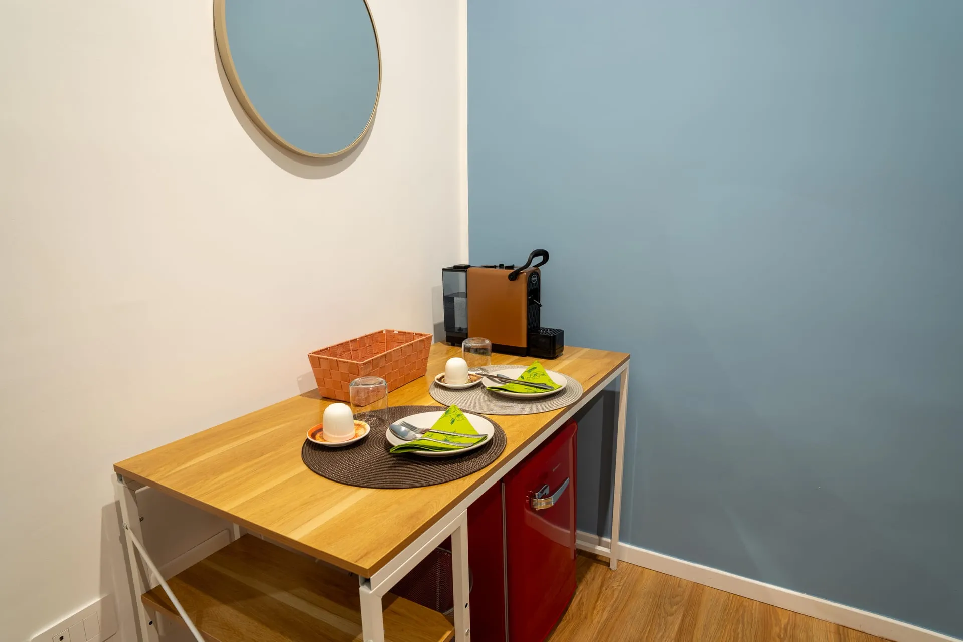 Silk Blue Room — dettaglio